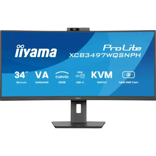 Монітор iiyama XCB3497WQSNPH-B1