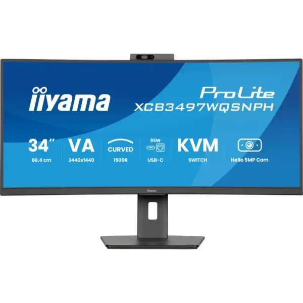 Монітор iiyama XCB3497WQSNPH-B1