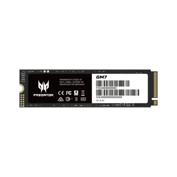 Накопичувач SSD M.2 2280 512GB GM7 Acer Predator (BL.9BWWR.117)