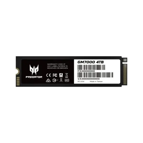 Накопичувач SSD M.2 2280 4TB GM7000 Acer Predator (BL.9BWWR.107)
