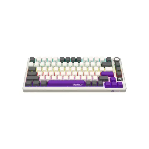Клавіатура Lorgar KBP7075W Pro RGB Wireless/Bluetooth/USB UA Beige (LRG-KBP7075W-RT-US)