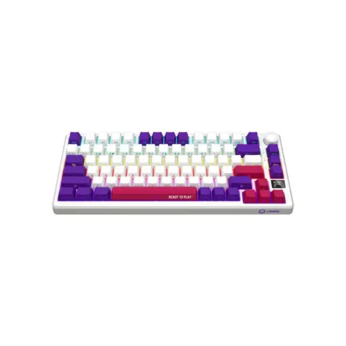 Клавіатура Lorgar KBP7075W Pro RGB Wireless/Bluetooth/USB UA White (LRG-KBP7075W-WH-US)