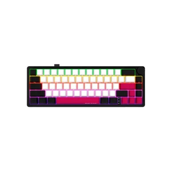 Клавіатура Lorgar KBP70MW Pro RGB Wireless/Bluetooth/USB UA Black/red (LRG-KBP70MW-BK-US)