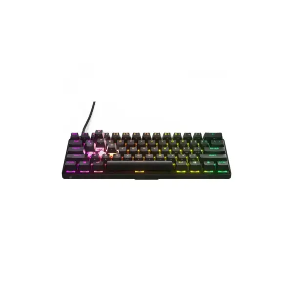 Клавіатура SteelSeries Apex Pro Mini Gen 3 HyperMagnetic OmniPoint 3.0 OLED USB UA Black (64913)