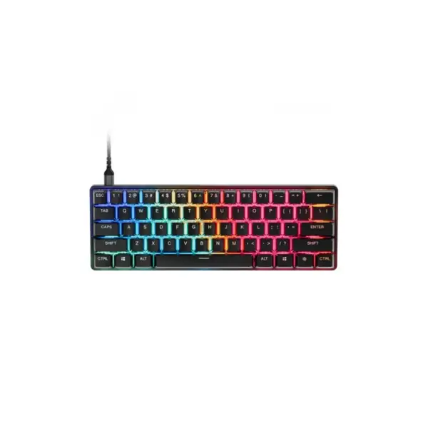 Клавіатура SteelSeries Apex Pro Mini Gen 3 HyperMagnetic OmniPoint 3.0 OLED USB UA Black (64913)