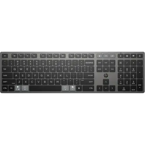 Клавіатура HP 720 Multi-Device Rechargeable Wireless/Bluetooth UA Black (9T5B1AA)