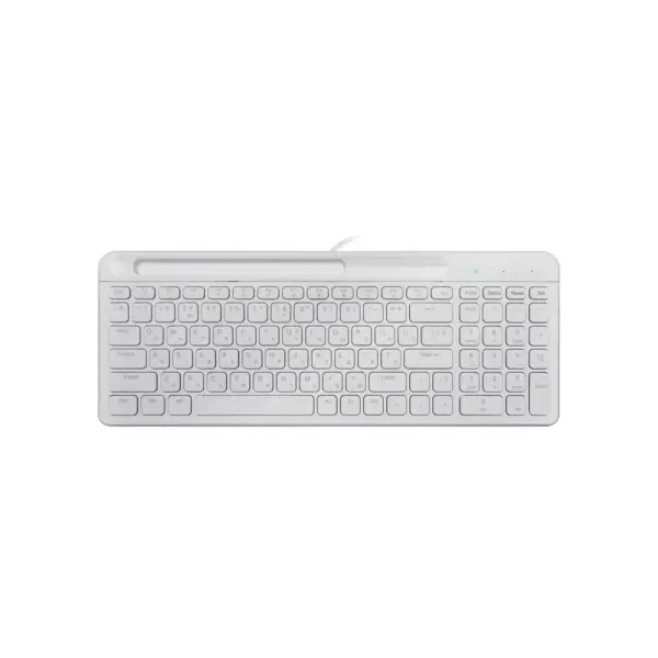 Клавіатура Maxxter KB-01W-UA USB White (KB-01W-UA)