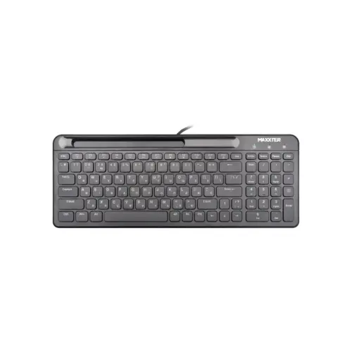 Клавіатура Maxxter KB-01B-UA USB Black (KB-01B-UA)