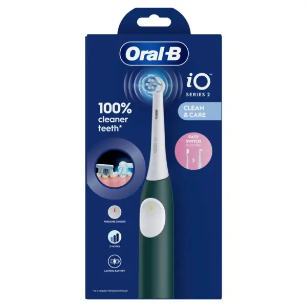 Електрична зубна щітка Oral-B Series 2 iOS2.1C9.0 Green (8700216611848)