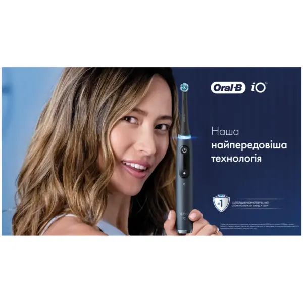 Електрична зубна щітка Oral-B Series 9 DUO iOM9d.2J2.2AD Рожева+Чорна (2) (4210201411574)