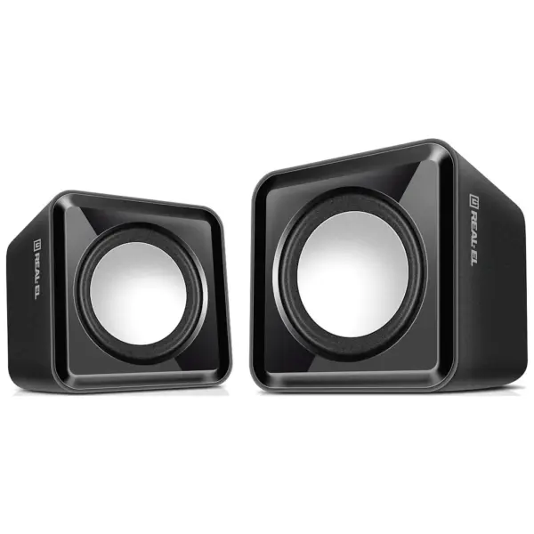 Акустична система REAL-EL S-10 USB Black (EL121100020)