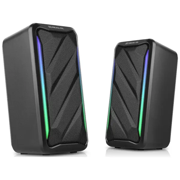 Акустична система REAL-EL S-130 USB Black (EL121100018)