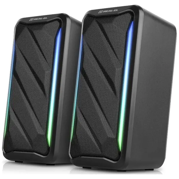 Акустична система REAL-EL S-130 USB Black (EL121100018)