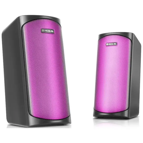 Акустична система REAL-EL S-135 USB Black (EL121100019)