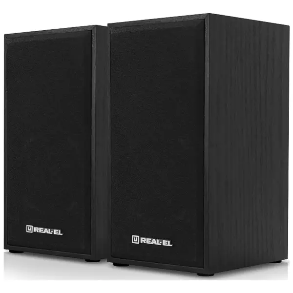 Акустична система REAL-EL S-202 USB Black (EL121200019)