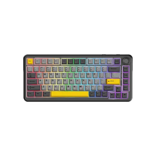 Клавіатура Ajazz AK820 MAX PLUS Daydream Switch RGB Wireless/Bluetooth/USB Black (AK820MAX-DD-BGY)