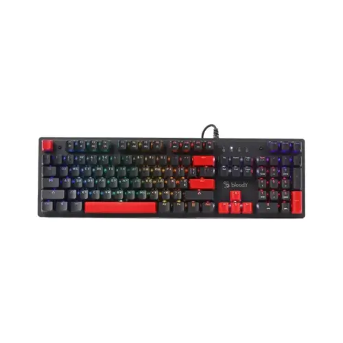 Клавіатура A4Tech Bloody S525N RGB BLMS Red Switch USB Fire Black (4711421002066) Клавіатура A4Tech Bloody S525N RGB BLMS Red Switch USB Fire Black (4711421002066)