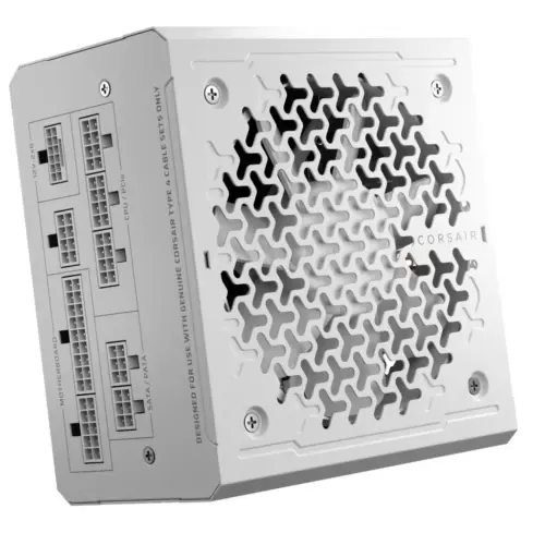 Блок живлення Corsair 1000W RM1000e ATX 3.1 White (CP-9020294-EU)