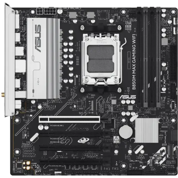 Материнська плата ASUS B850M MAX GAMING WIFI Материнська плата ASUS B850M MAX GAMING WIFI