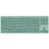 Клавіатура Canyon OnType 10 TKL Mechanical Silent Low-profile USB UA Green (CNS-HKB10GR)