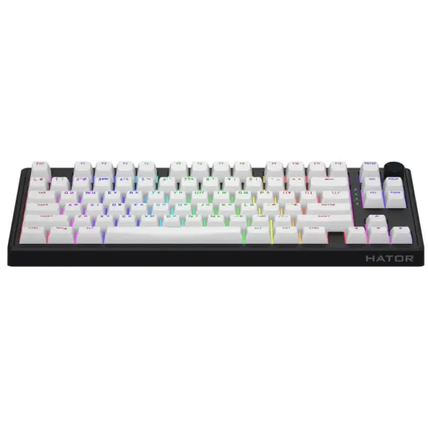 Клавіатура Hator Skyfall 80 Wireless Black/White (HTK3180UA)
