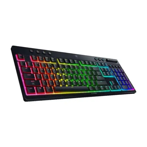 Клавіатура Razer BlackWidow V4 Low-Profile Wireless/Bluetooth/USB Orange switch UA Black (RZ03-05270800-R3M1) Клавіатура Razer BlackWidow V4 Low-Profile Wireless/Bluetooth/USB Orange switch UA Black (RZ03-05270800-R3M1)