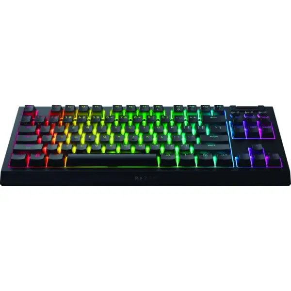 Клавіатура Razer BlackWidow V4 Low-Profile TKL Wireless/Bluetooth/USB Orange switch UA Black (RZ03-05450700-R3M1) Клавіатура Razer BlackWidow V4 Low-Profile TKL Wireless/Bluetooth/USB Orange switch UA Black (RZ03-05450700-R3M1)