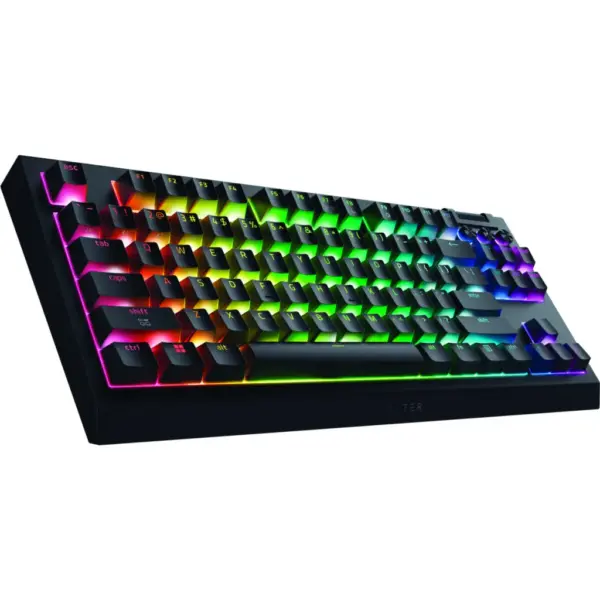 Клавіатура Razer BlackWidow V4 Low-Profile TKL Wireless/Bluetooth/USB Orange switch UA Black (RZ03-05450700-R3M1) Клавіатура Razer BlackWidow V4 Low-Profile TKL Wireless/Bluetooth/USB Orange switch UA Black (RZ03-05450700-R3M1)
