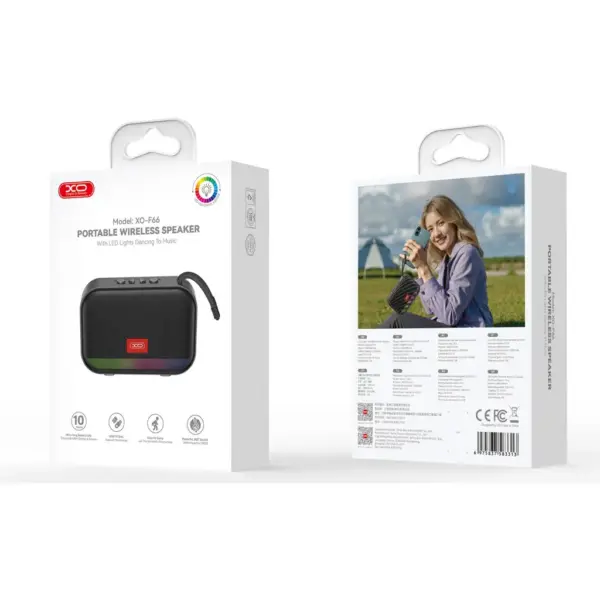 Акустична система XO F66 5W Black (F66.black)