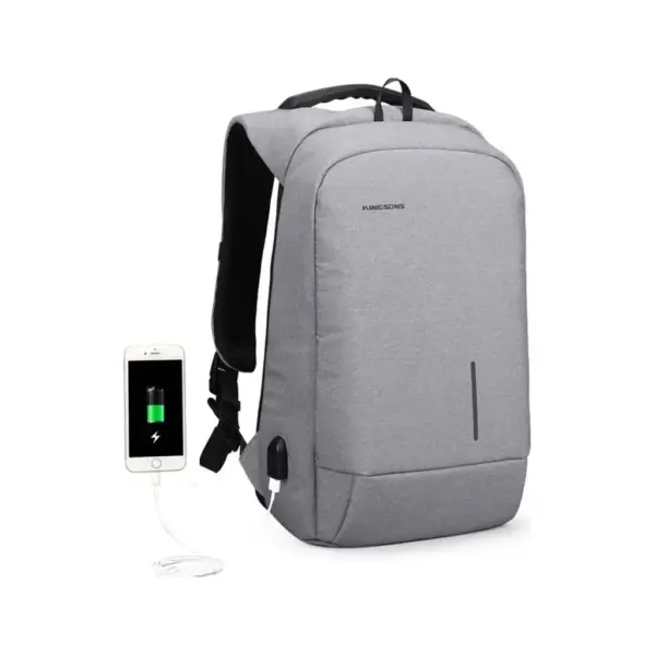 Рюкзак для ноутбука Kingsons 13.3" laptop backpack Light Grey (KS3149W-D13L)