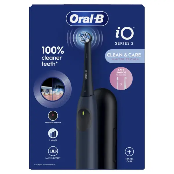 Електрична зубна щітка Oral-B Series 2 iOS2.1B9.2K типу 3770+дорожній футляр (8700216868808) Електрична зубна щітка Oral-B Series 2 iOS2.1B9.2K типу 3770+дорожній футляр (8700216868808)