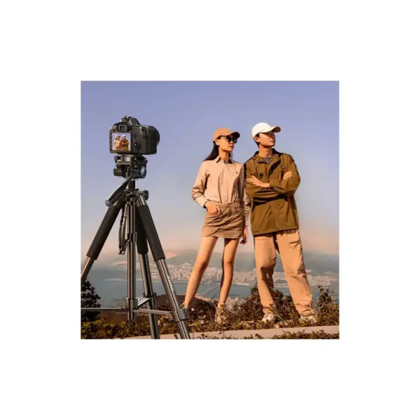Штатив RTAKO VT-990S 1.9M HEXAGONAL PHOTOGRAPHY TRIPOD Black (6942063201724)