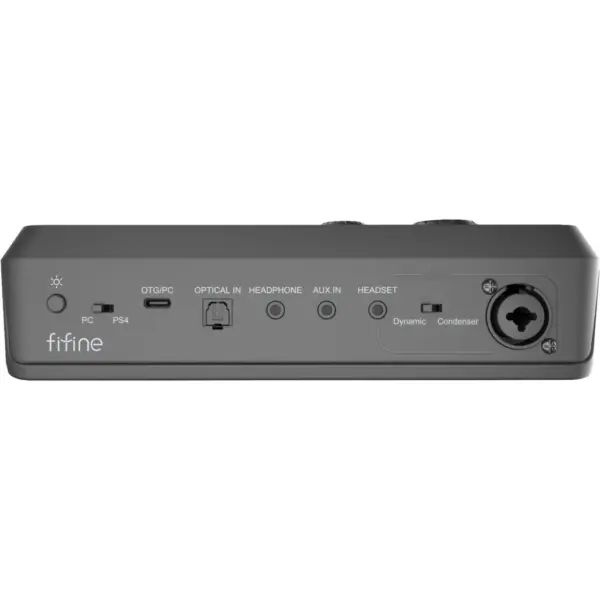 Мікшерний пульт Fifine SC8 Black (SC8)