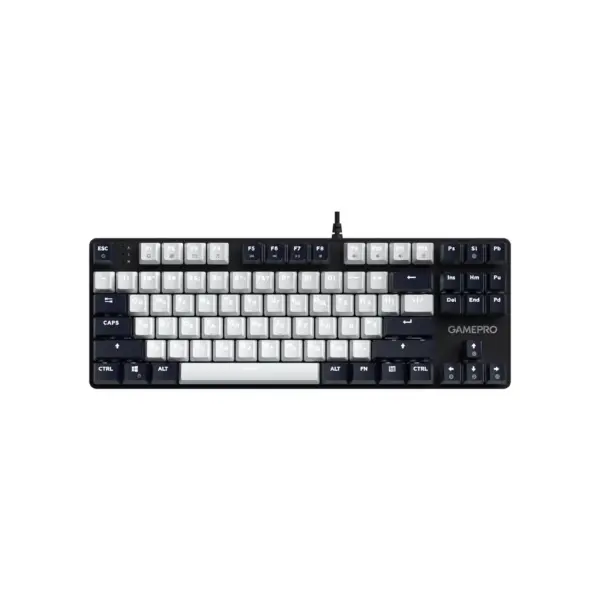 Клавіатура GamePro Genesis Metallic MK110B Outemu Red Switch USB UA Black (MK110B)