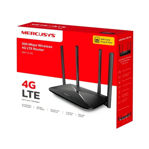 Маршрутизатор Mercusys MB115-4G