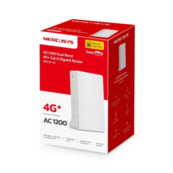 Маршрутизатор Mercusys MB230-4G