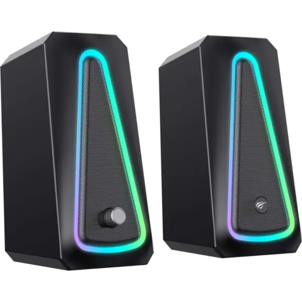 Акустична система Havit HV-SK208 PRO USB RGB Black (6939119052256)