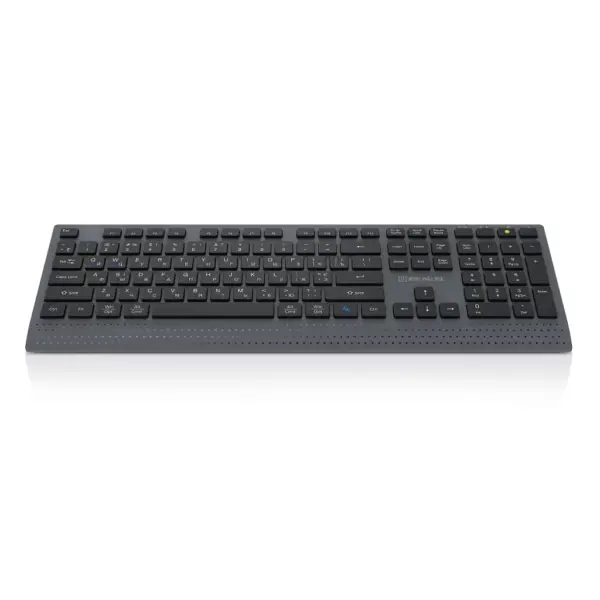Клавіатура REAL-EL RK-715W Wireless/Bluetooth Black/Gray (EL123100051) Клавіатура REAL-EL RK-715W Wireless/Bluetooth Black/Gray (EL123100051)
