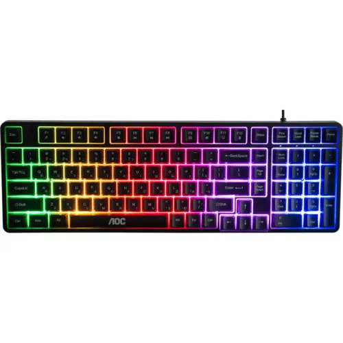 Клавіатура AOC GK116B LED USB UA Black (GK116B/97)