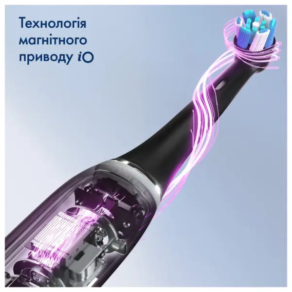 Електрична зубна щітка Oral-B iO Series 9N IOM9.1B2.2AD Black Onyx + чохол (4210201449485)