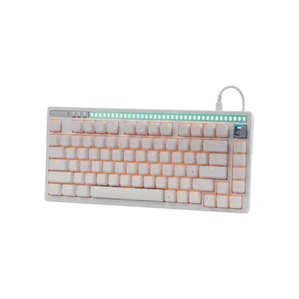 Клавіатура A4Tech Bloody AT75 USB RGB UA White (4711421002776)