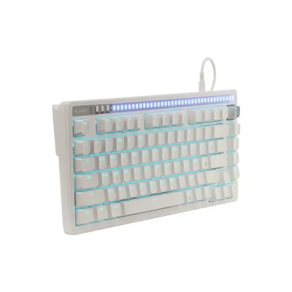 Клавіатура A4Tech Bloody AT75 USB RGB UA White (4711421002776)