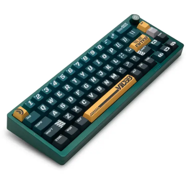 Клавіатура Thunderobot VIC68 TTC Ultra RGB King Magnetic Switch USB Parrot Green (6932066320188)