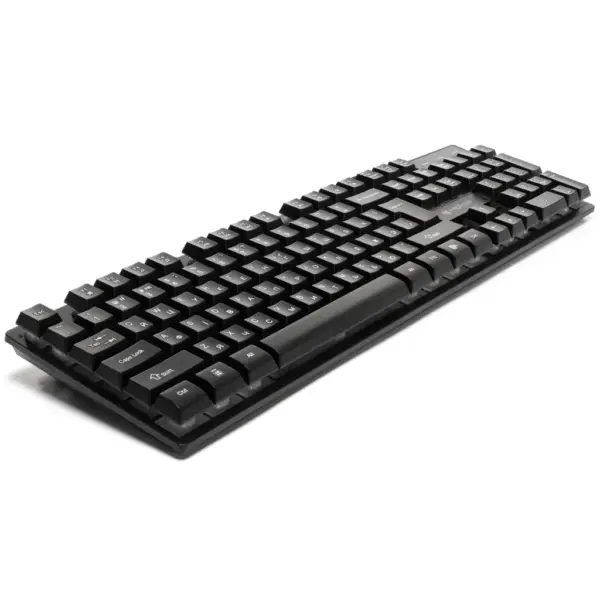 Клавіатура Hölmer K-01GS RGB Backlight USB UA Black (K-01GS)
