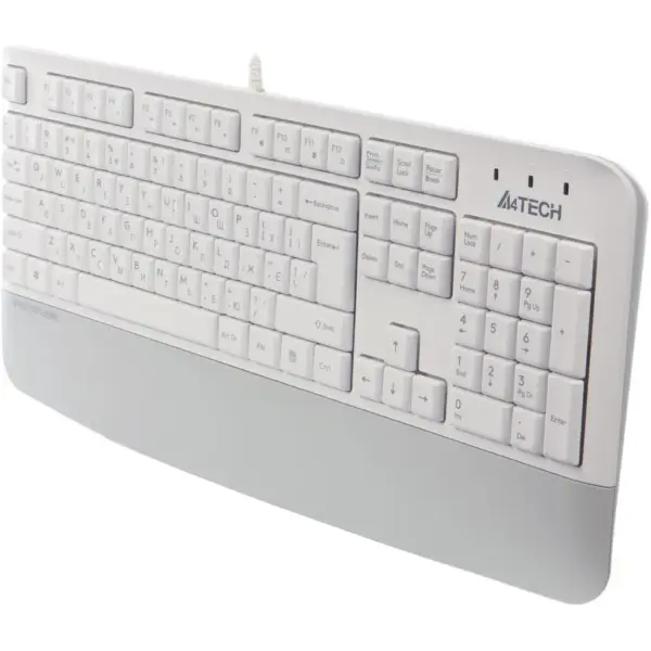 Клавіатура A4Tech FK20 USB UA White (4711421003216)