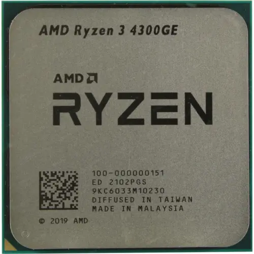 Процесор AMD Ryzen 3 4300GE (100-000000151)
