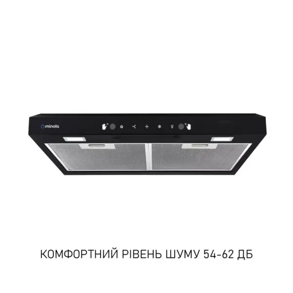 Витяжка кухонна Minola HPLS 512 BL