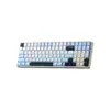 Клавіатура Aula S100pro RGB KRGD Brown Switch Wireless/Bluetooth/Type-C UA White/Black (6948391205755)
