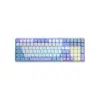 Клавіатура Aula S100pro RGB KRGD Red Switch Wireless/Bluetooth/Type-C UA White/Blue (6948391205762)