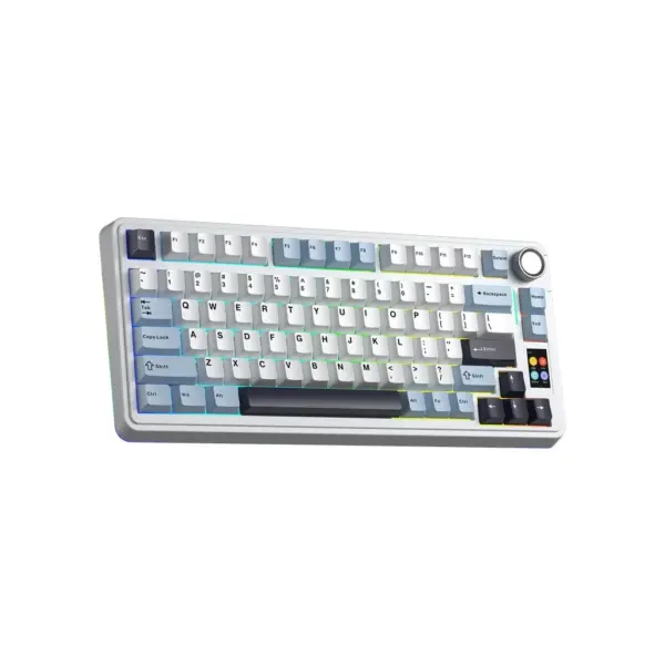 Клавіатура Aula S75 Pro Star Vector Switch Wireless/Bluetooth/USB UA White (6978080502148)